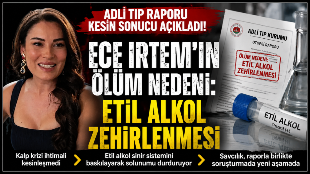 Kalp Krizi Değil, Etil Alkol Zehirlenmesi