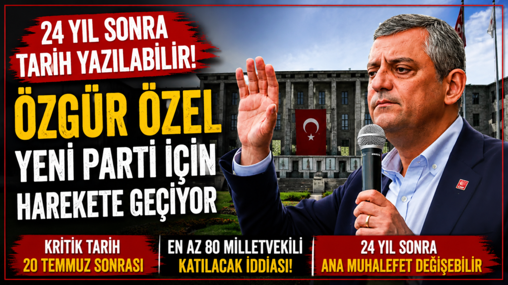 24 Yıl Sonra Ana Muhalefet Değişebilir