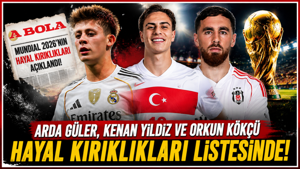 Portekiz Basını Arda Güler’i Hedef Aldı! 3 Milli Yıldız Listede