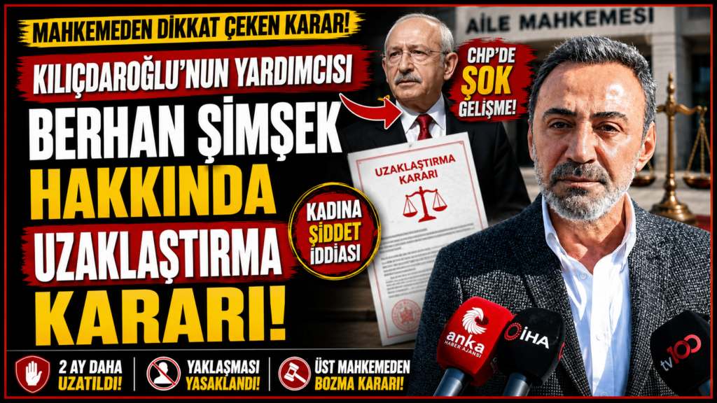Kılıçdaroğlu’nun Yardımcısına Uzaklaştırma Kararı