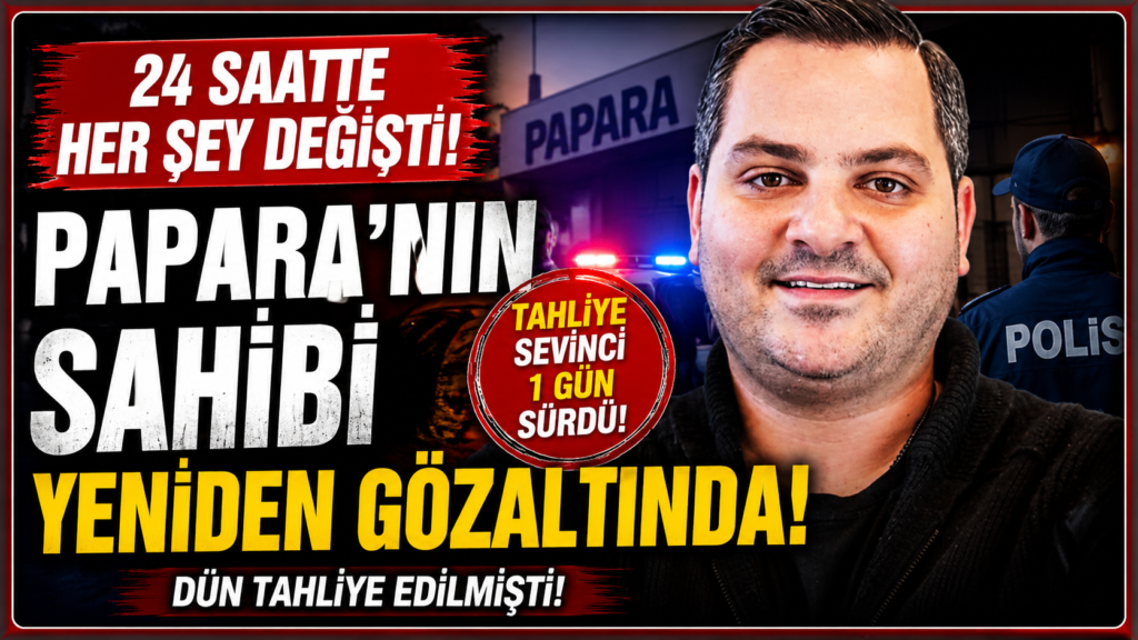 Papara’nın Sahibine Tahliye Şoku