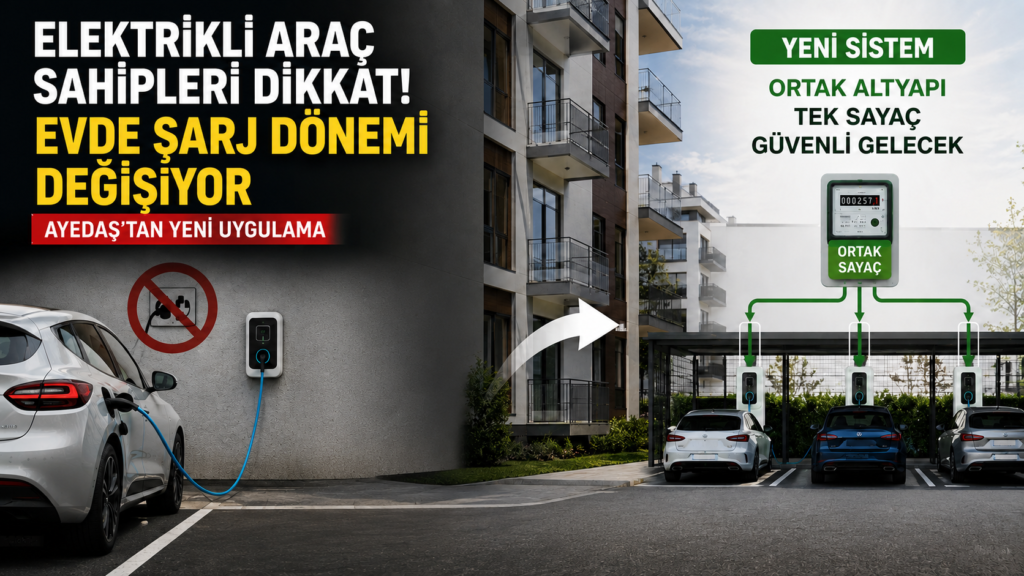 Elektrikli Araçlara Evde Şarj Dönemi Bitiyormu ?