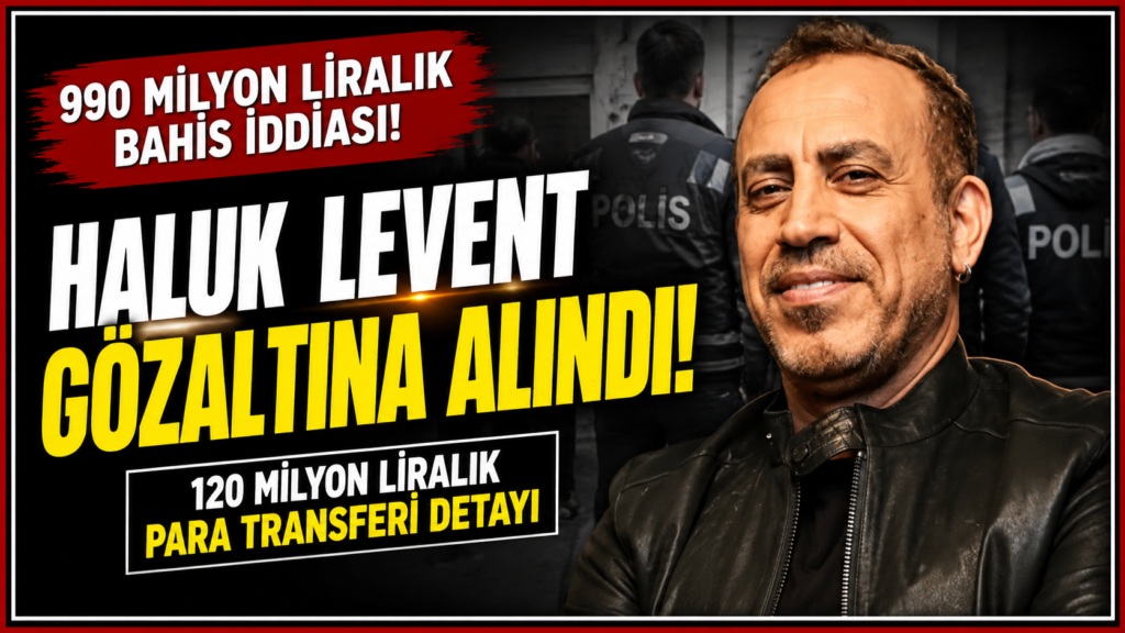 Haluk Levent Gözaltına Alındı