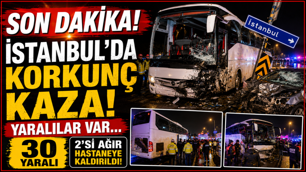 İstanbul’da Facia Kıl Payı Atlatıldı