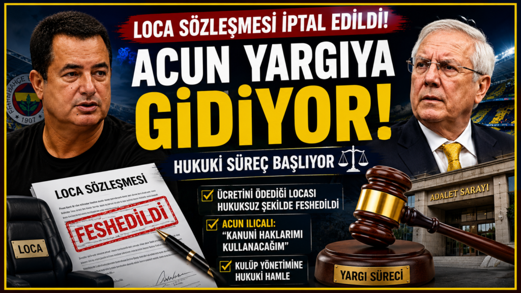 Acun’dan Aziz Yıldırım’a Loca Resti