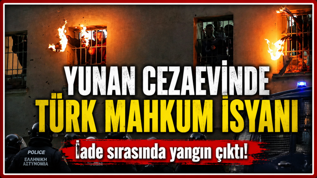 Yunan cezaevinde Türk mahkum isyanı