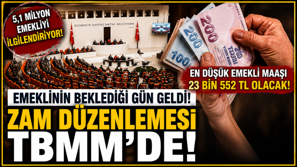 5.1 Milyon Emekliyi İlgilendiriyor