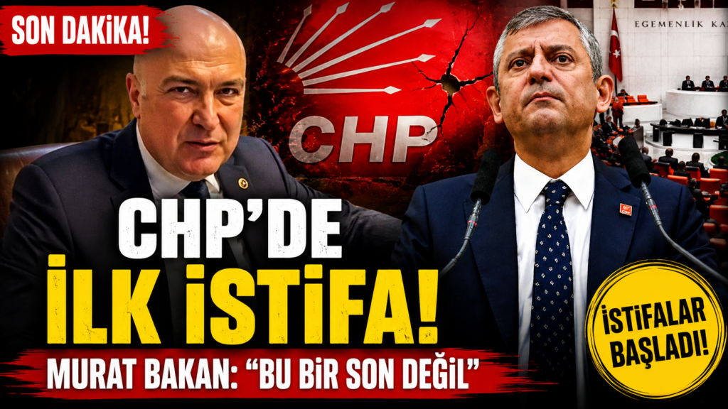 CHP’de Kopuş Başladı İlk Vekil İstifa Etti