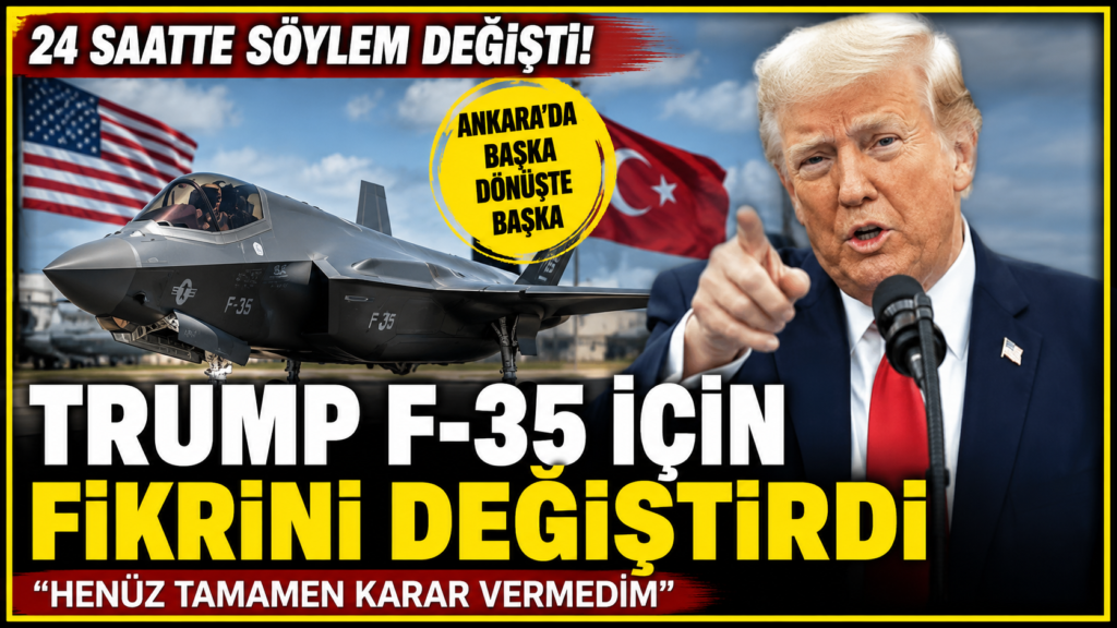 Trump F 35 İçin Fikrini Değiştirdi