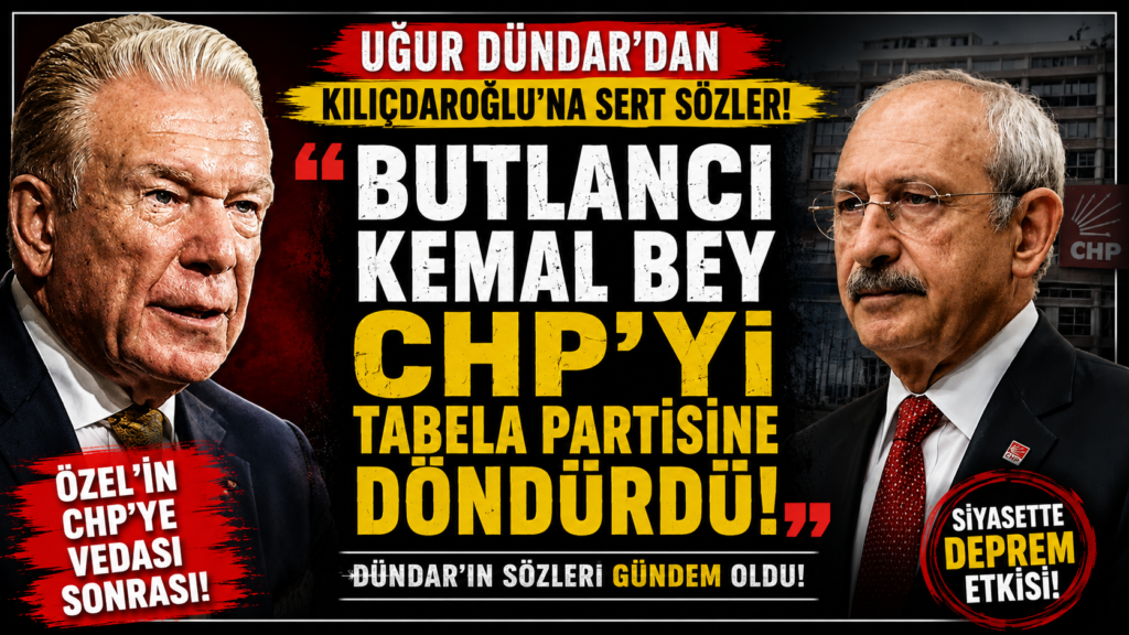 CHP’yi Tabela Partisine Dönüştürdü