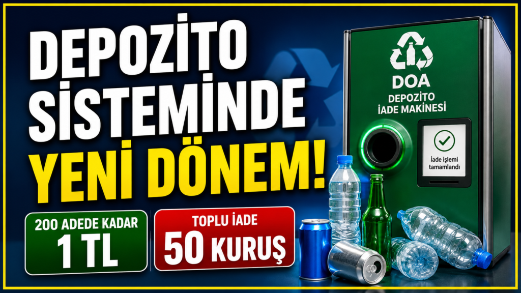 Depozito İade Sistemi Değişti