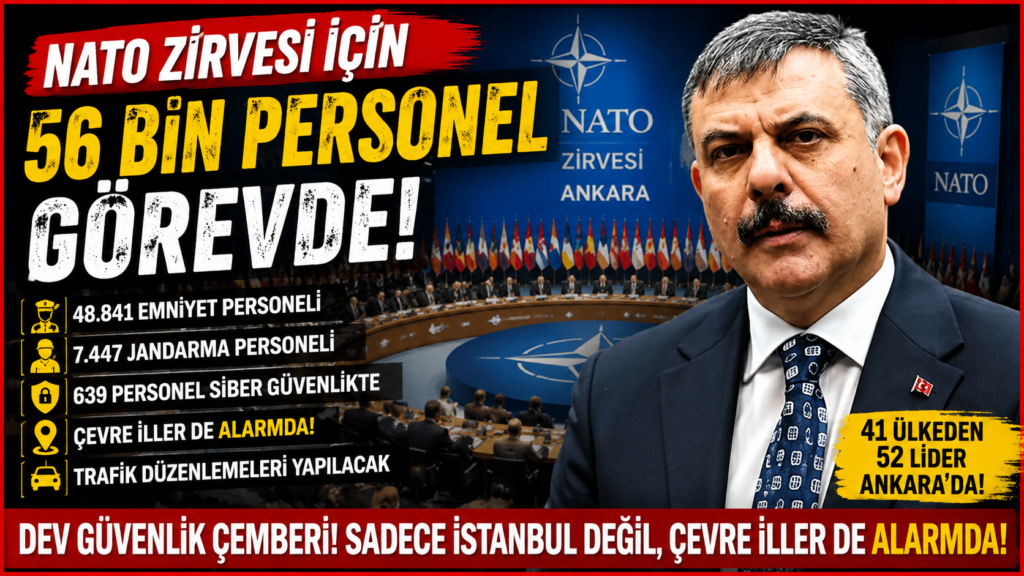 Nato Zirvesinde 56 Bin Görevli