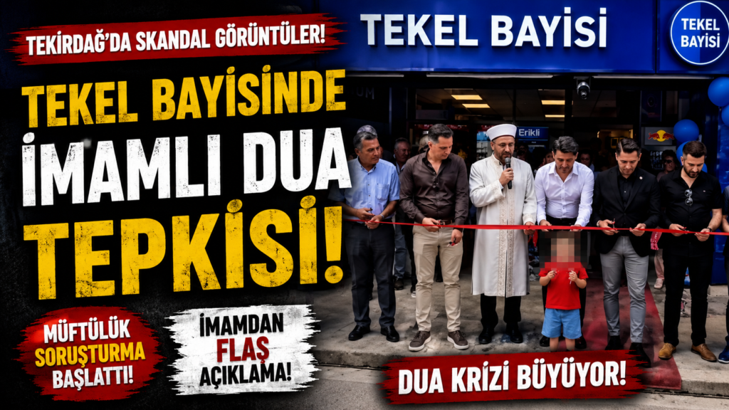 tekel Bayisine İmamlı Dua Açılışı
