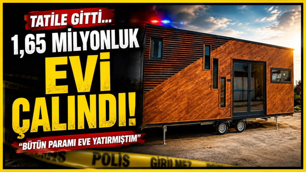 Tatil Kabusa Döndü  Evi Çalındı