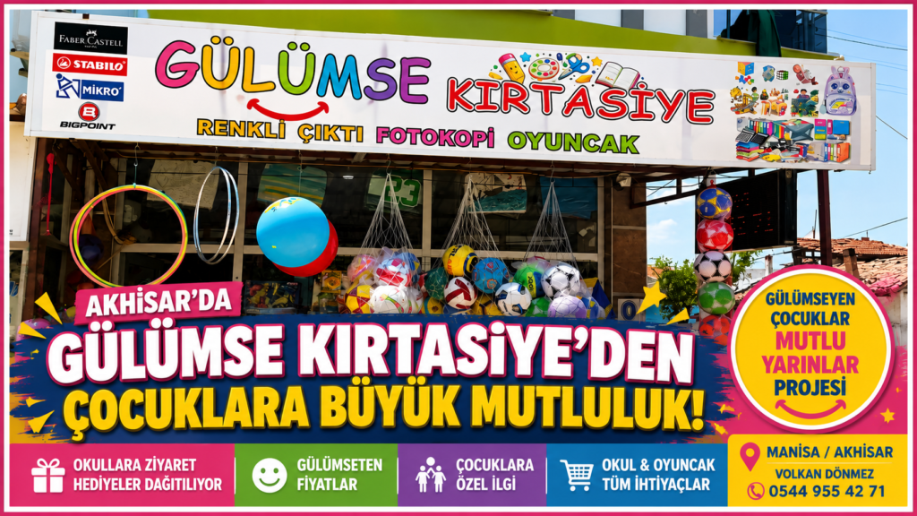 Bir Gülümsemeyle Başladı, Koca Bir İyilik Hareketine Dönüştü! Akhisar’da “Gülümseyen Çocuklar Mutlu Yarınlar” Projesi