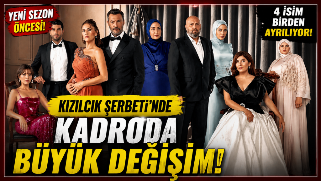 Kızılcık Şerbeti’nde yaprak dökümü