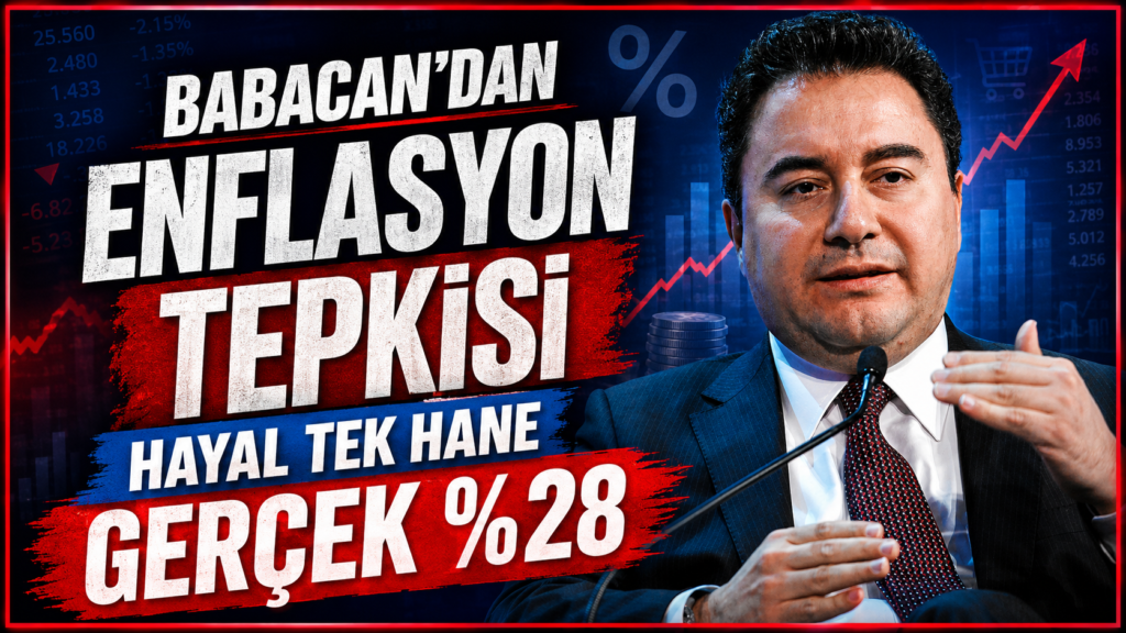 Babacan’dan enflasyon tepkisi