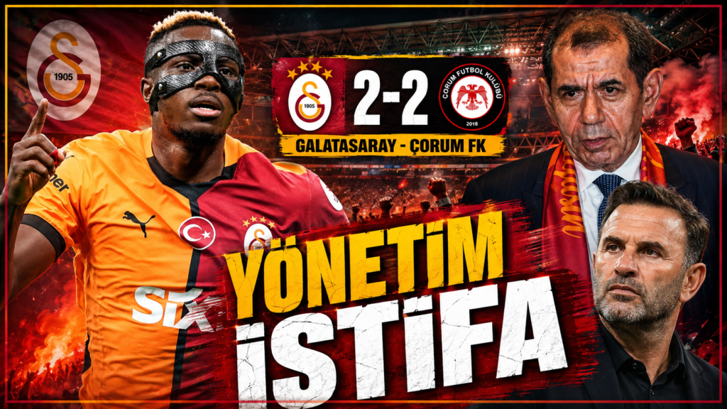 Galatasaray’da sezon şoku: Tribünlerden istifa sesleri