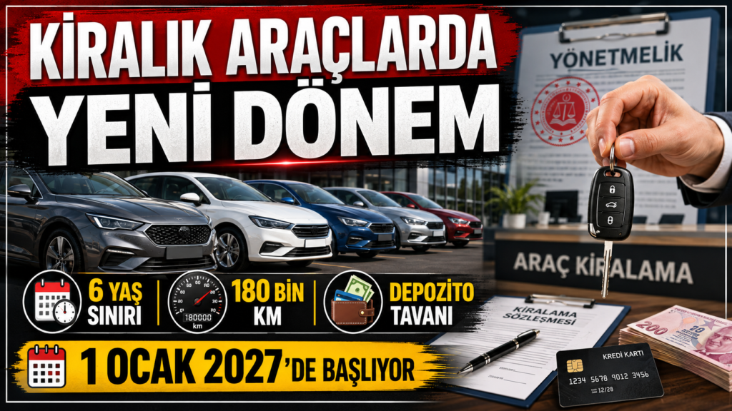 Kiralık araçlarda yeni dönem