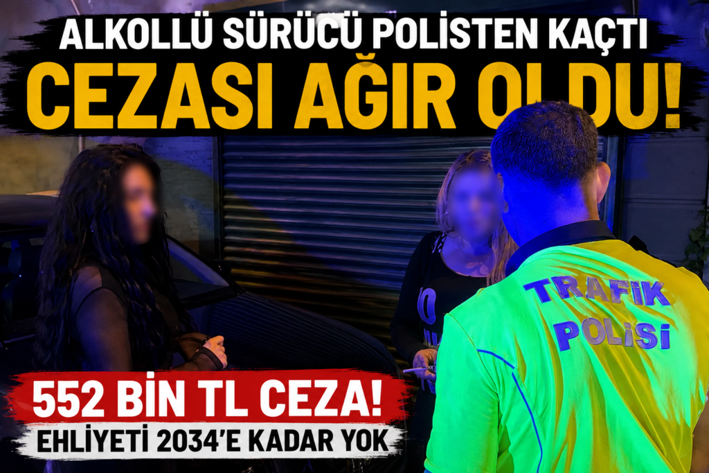 Polisten kaçmanın bedeli ağır oldu