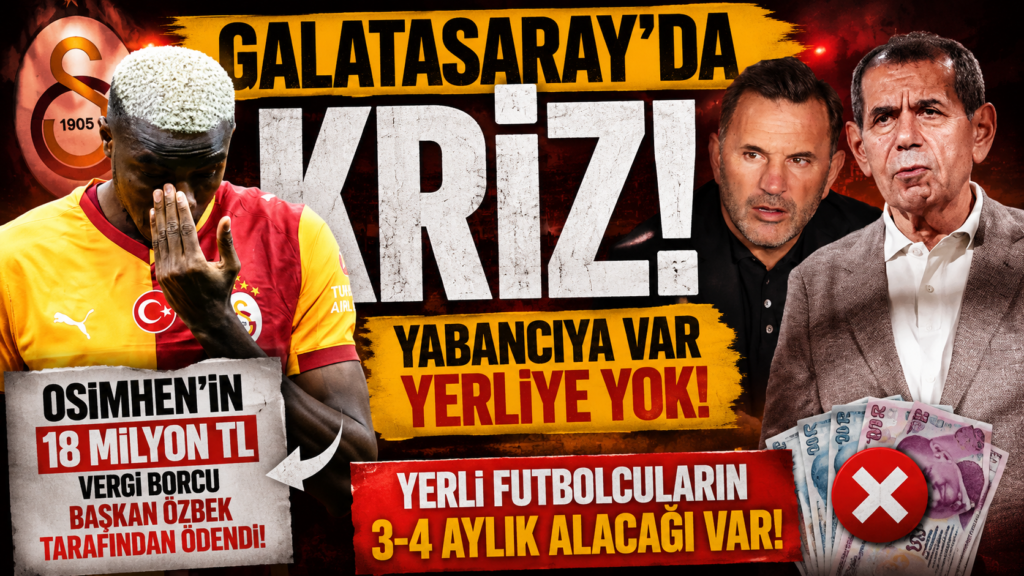 Galatasaray’da ödeme krizi patladı