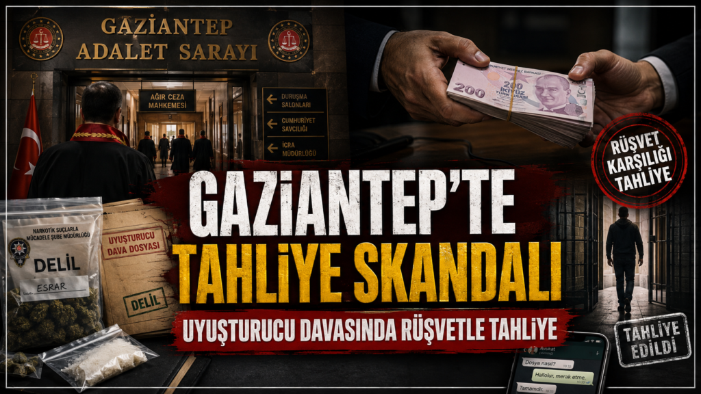 Uyuşturucu davasında rüşvetle tahliye