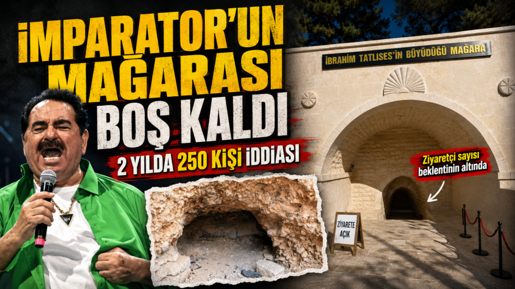 Tatlıses’in mağarası ilgi çekmedi