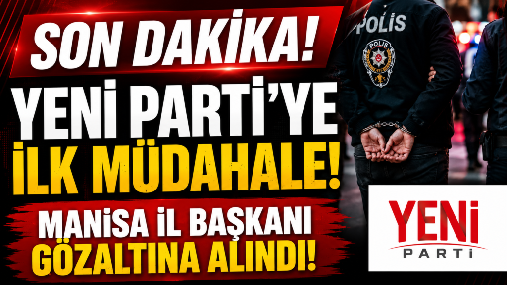 Yeni Parti’ye ilk müdahale