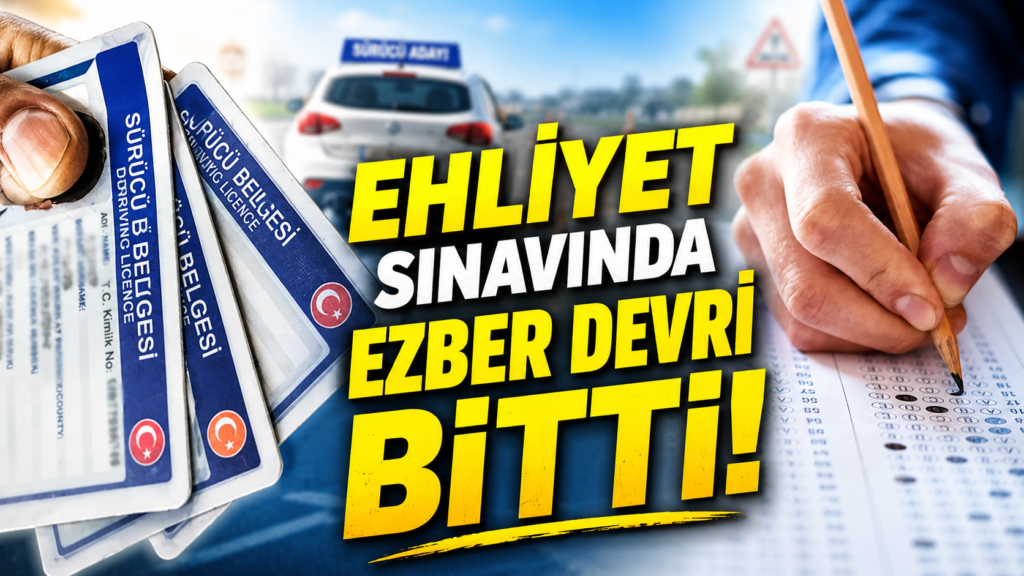 Ehliyet almada yeni dönem