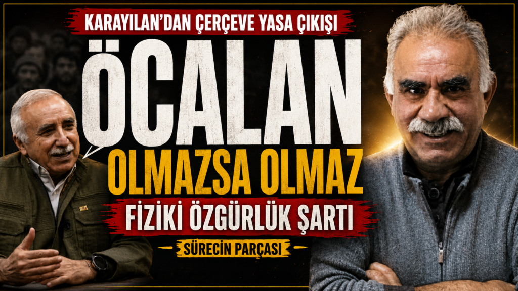 PKK yöneticisi Karayılan’dan Öcalan şartı