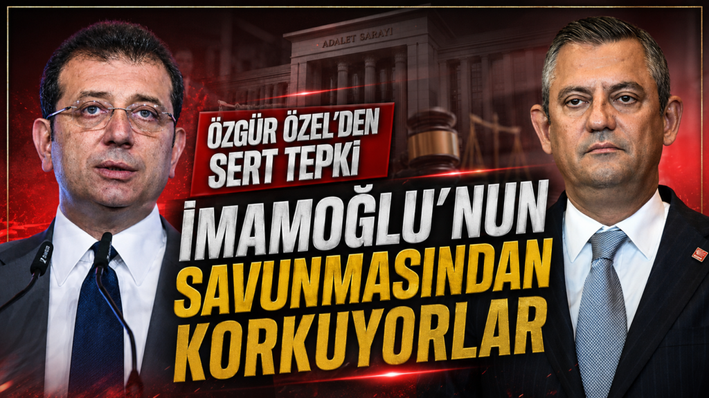 Özel: İmamoğlu’nun savunmasından korkuyorlar