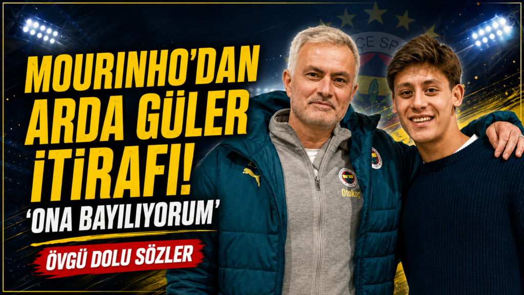 Jose Mourinho’dan Arda Güler itirafı