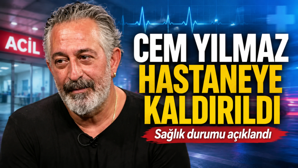 Cem Yılmaz kalp krizi geçirdi