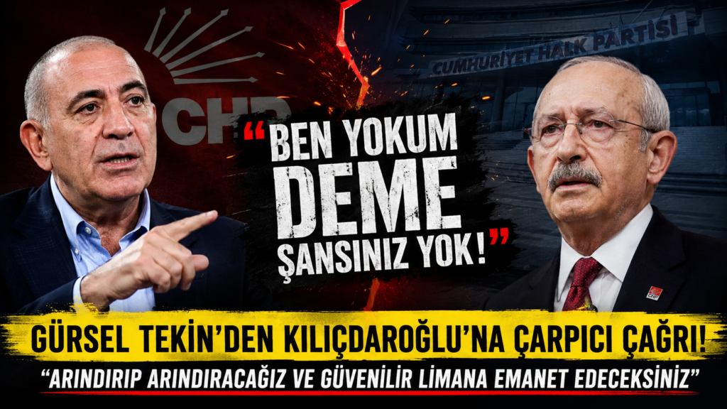 Tekin’den Kılıçdaroğlu’na: Kenarda kalamazsın