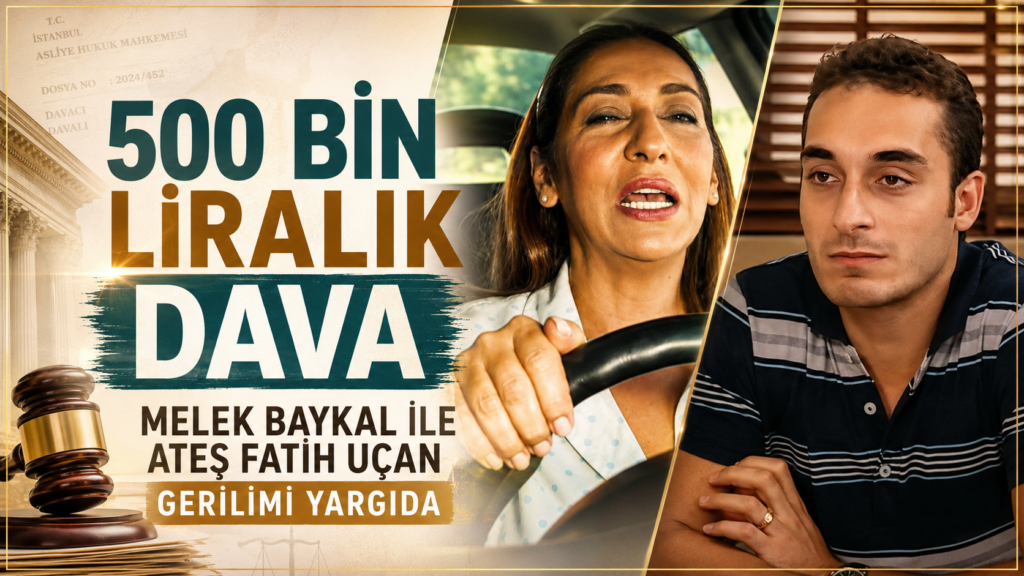 Melek Baykal’dan 500 Bin TL.lik dava