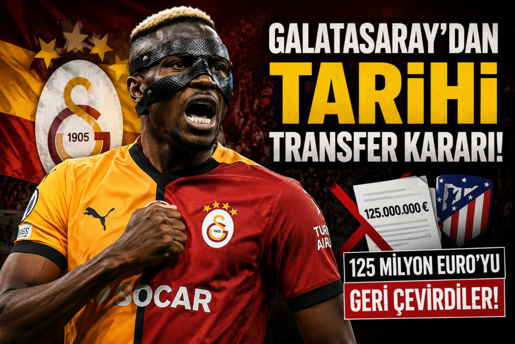 Galatasaray 125 Milyon euro’yu reddetti