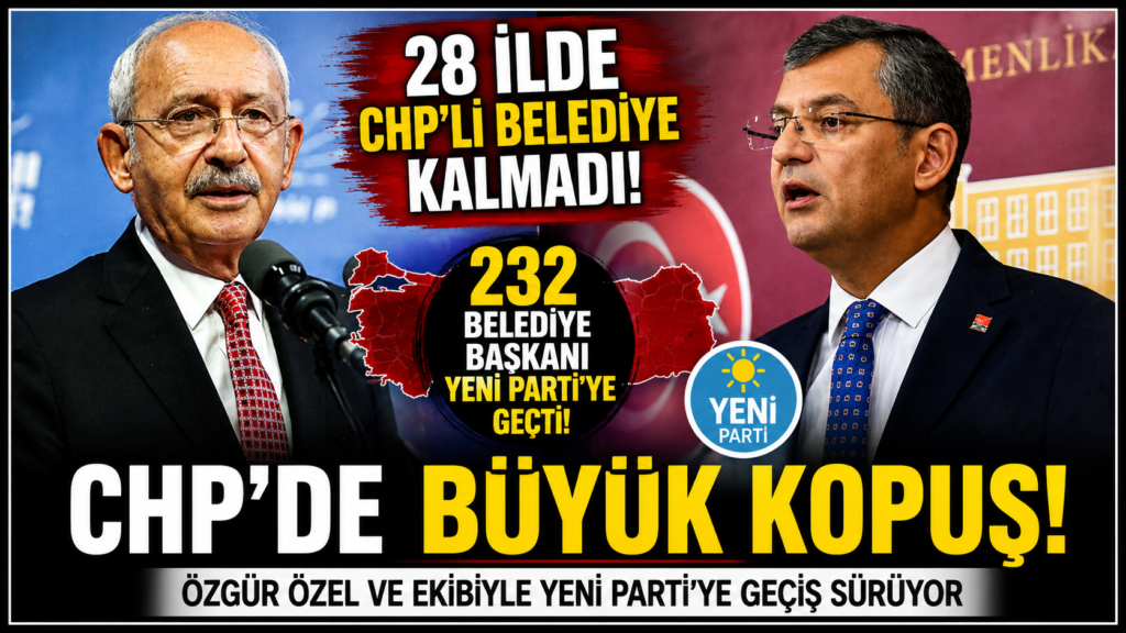 232 Belediye Başkanı CHP’den Ayrıldı