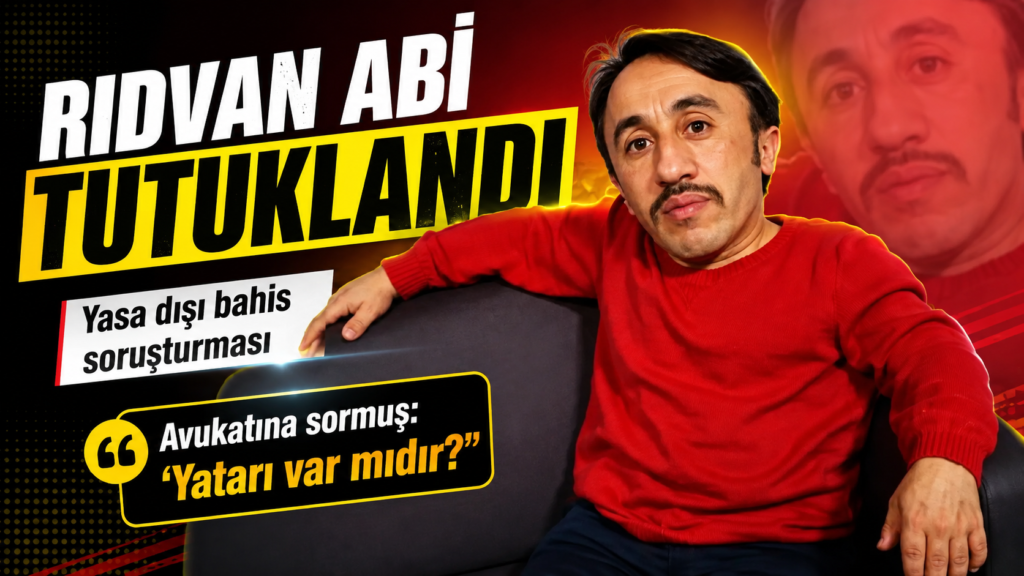 Fenomen Rıdvan Çelik tutuklandı