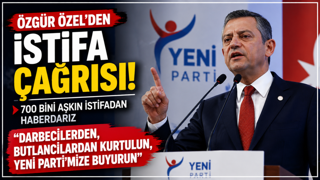 Özgür Özel: CHP’de Durmayın, Yeni Parti’ye Gelin