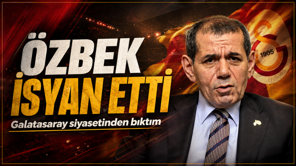 Özbek: Galatasaray siyasetinden bıktım