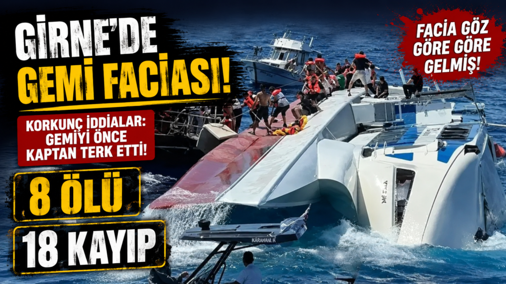 Girne’de facia 8 ölü 18 kayıp