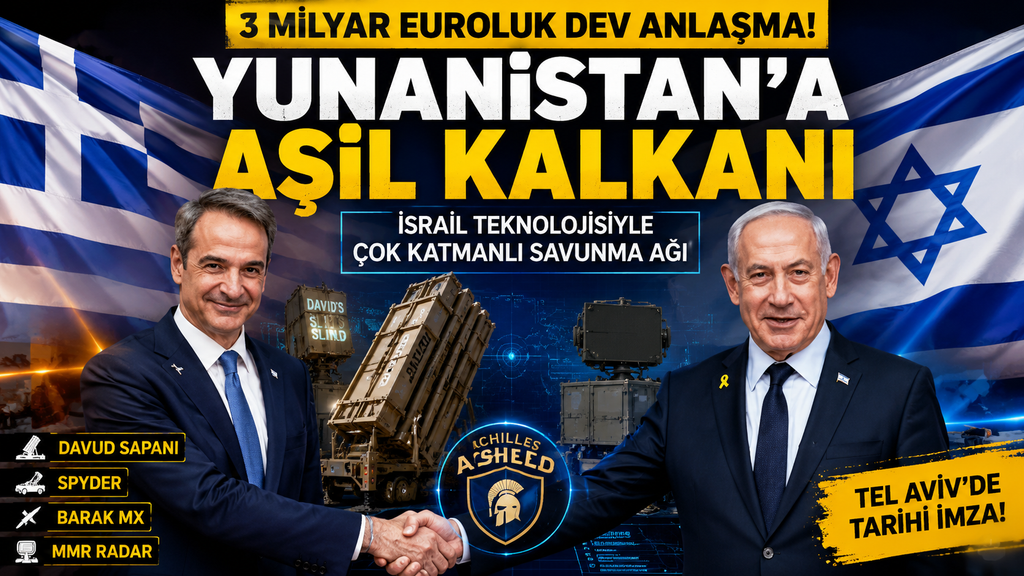 Yunanistan hava sahasını İsrail’e emanet etti