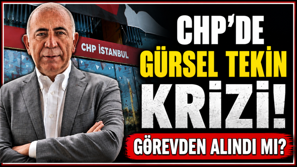 CHP’de Gürsel Tekin Krizi