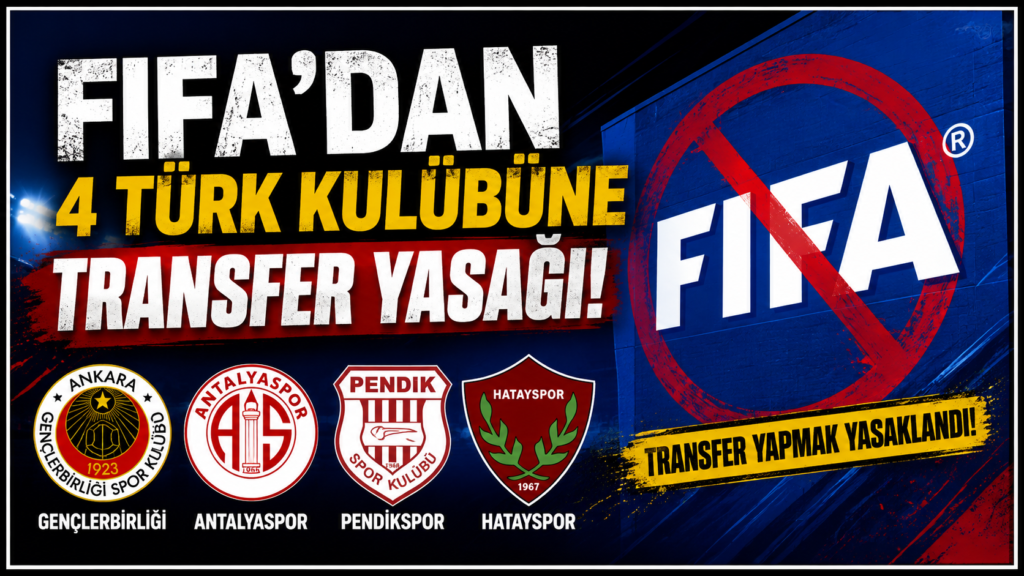 Türk takımlarına transfer yasağı