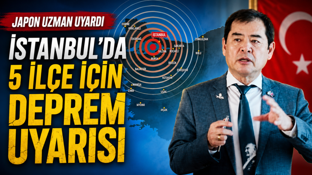 İstanbul’da 5 ilçe için deprem uyarısı