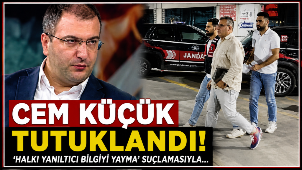 Gazeteci Cem Küçük tutuklandı