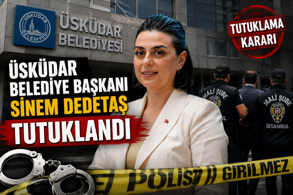 Üsküdar Belediye Başkanı tutuklandı
