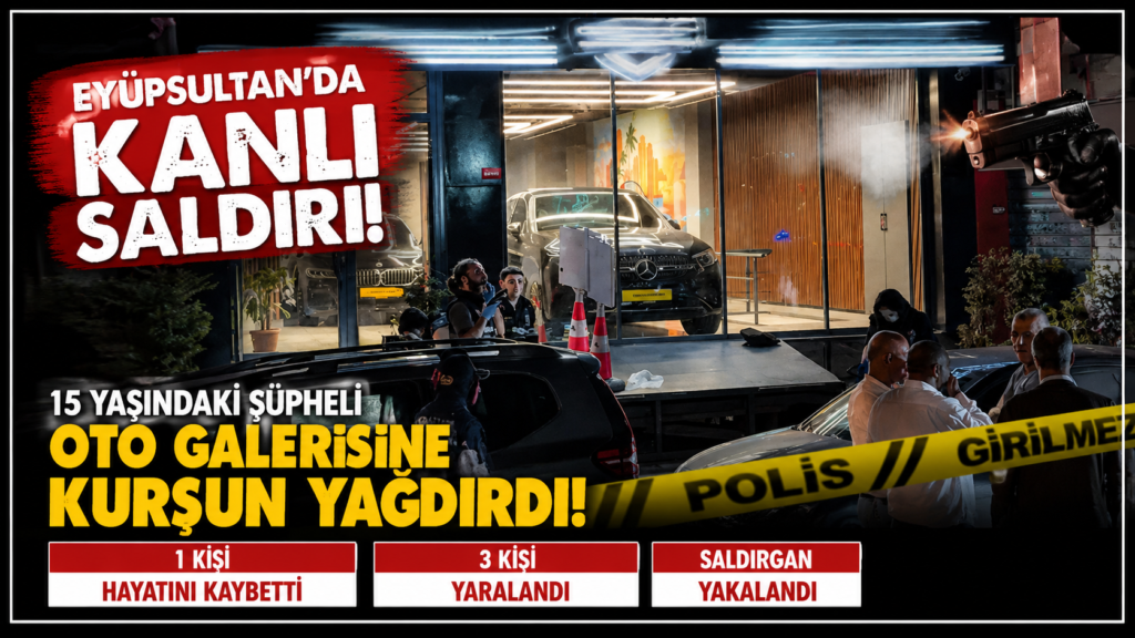 15 Yaşındaki Çocuk Galeriyi Kana Buladı