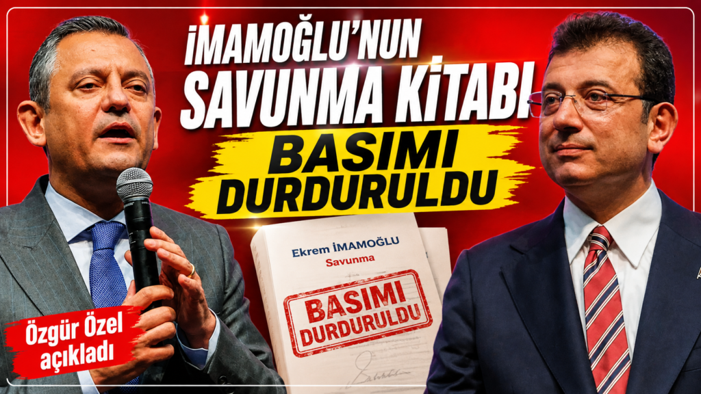 İmamoğlu’nun savunma kitabının basımı durduruldu