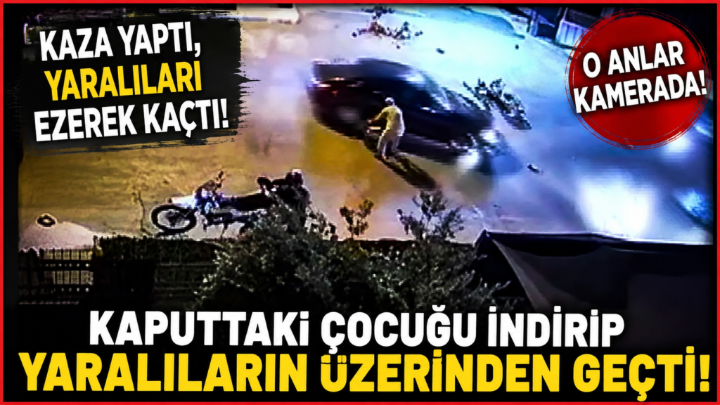 Yaralıları ezip olay yerinden kaçtı